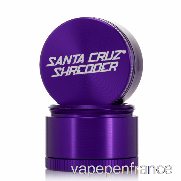 Santa Cruz Shredder 1,6 Pouces Petit Broyeur 4 Pièces Violet (40 Mm) Stylo Vape